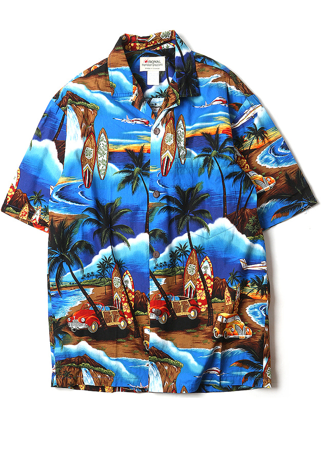 ROYAL CREATIONS : shirt [MADE IN HAWAII] 