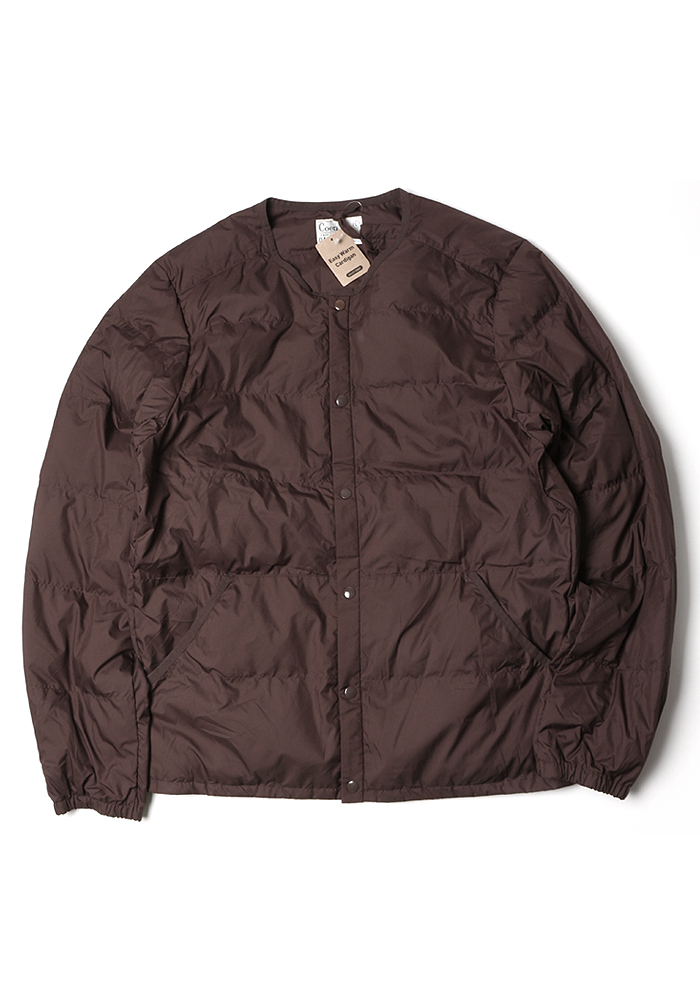 Coen by united arrows : collarless light padding jacket  [M] [D]