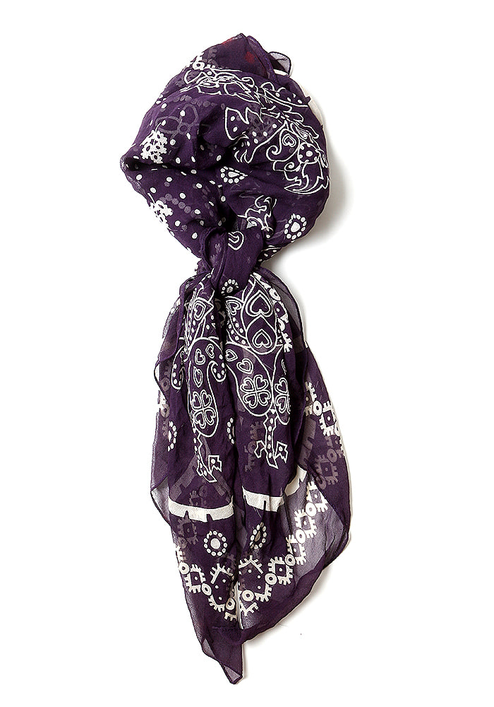 NEPENTHES : scarf  [MADE IN JAPAN]